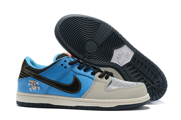 Men's Dunk Low SB Blue/Grey Shoes 0162 Men's Dunk Low SB Blue/Grey Shoes 0162